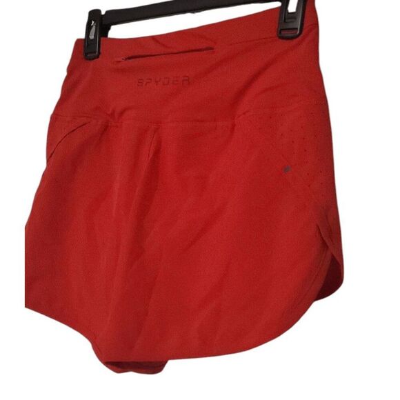 NWOT SPYDER Women's Red Running Shorts Size Small - Picture 4 of 10